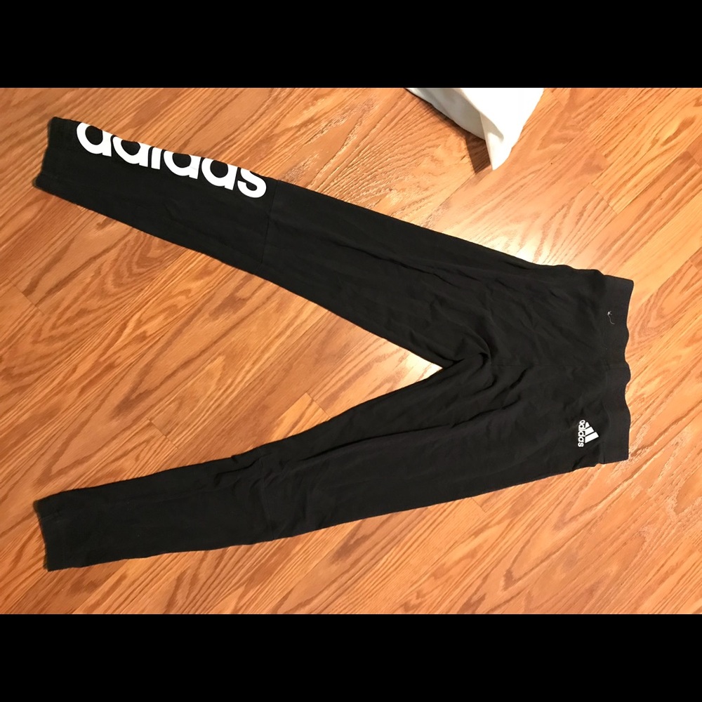 Adidas cotton leggings. Worn twice.